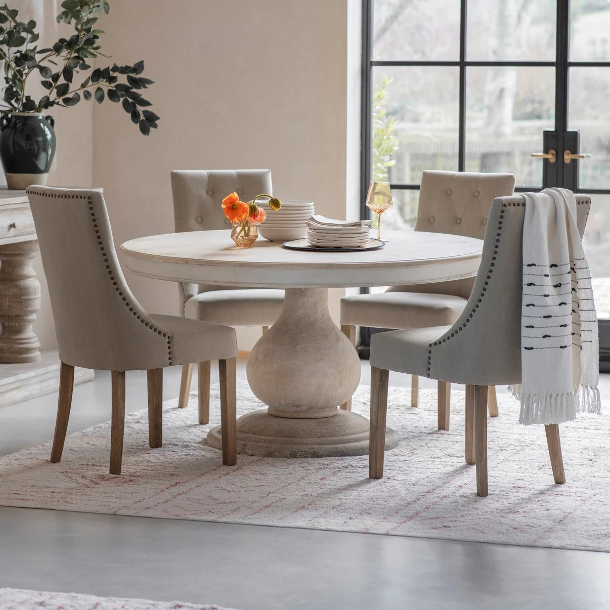 Upton Round Dining Table 140cm  (Pre Order)
