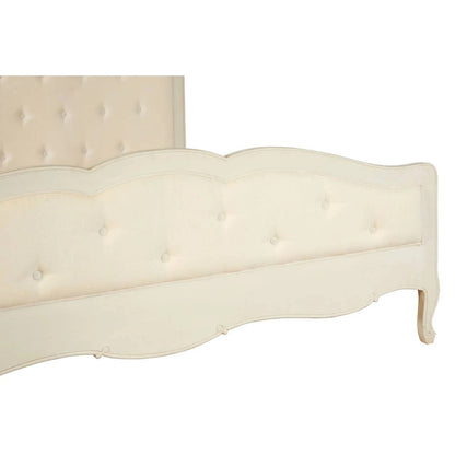 Loire White Super Kingsize Bed