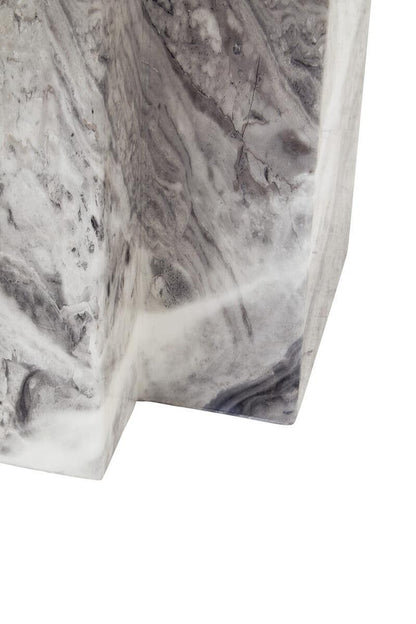 Saronno Grey Marble Dining Table