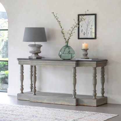 Collinson Stone Top Console Table