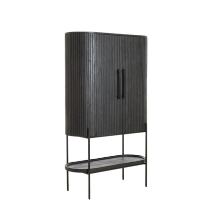 Dumosi Wooden Cabinet - Black
