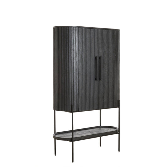 Dumosi Wooden Cabinet - Black