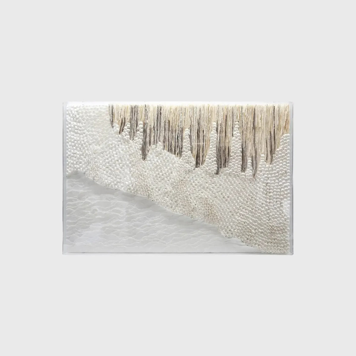 Serenity Falls Handmade Dimensional Paper Wall Art