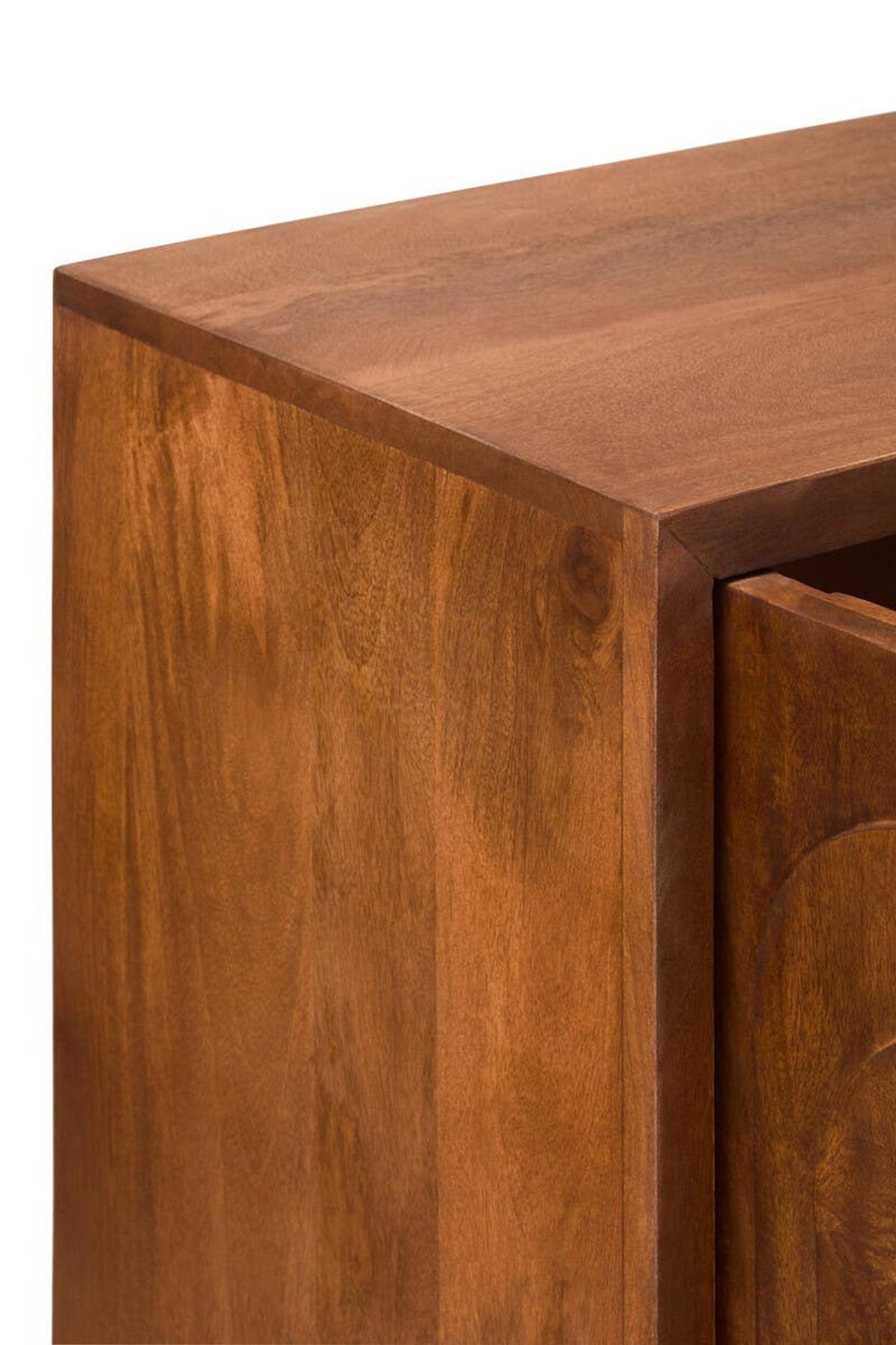 Sangar Two Door Carved Cabinet