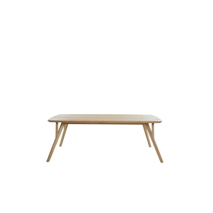 Quenza Mango Wood Rectangular Dining Table - Natural