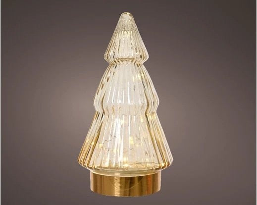 Gold Tree w/ Gold Base & LED Lights