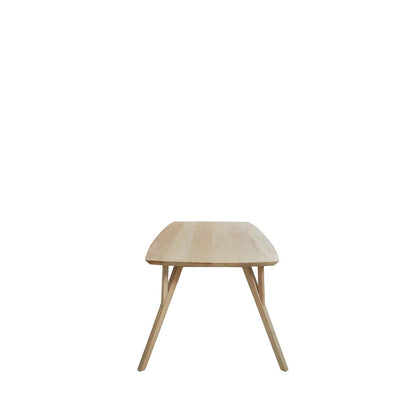 Quenza Mango Wood Rectangular Dining Table - Natural