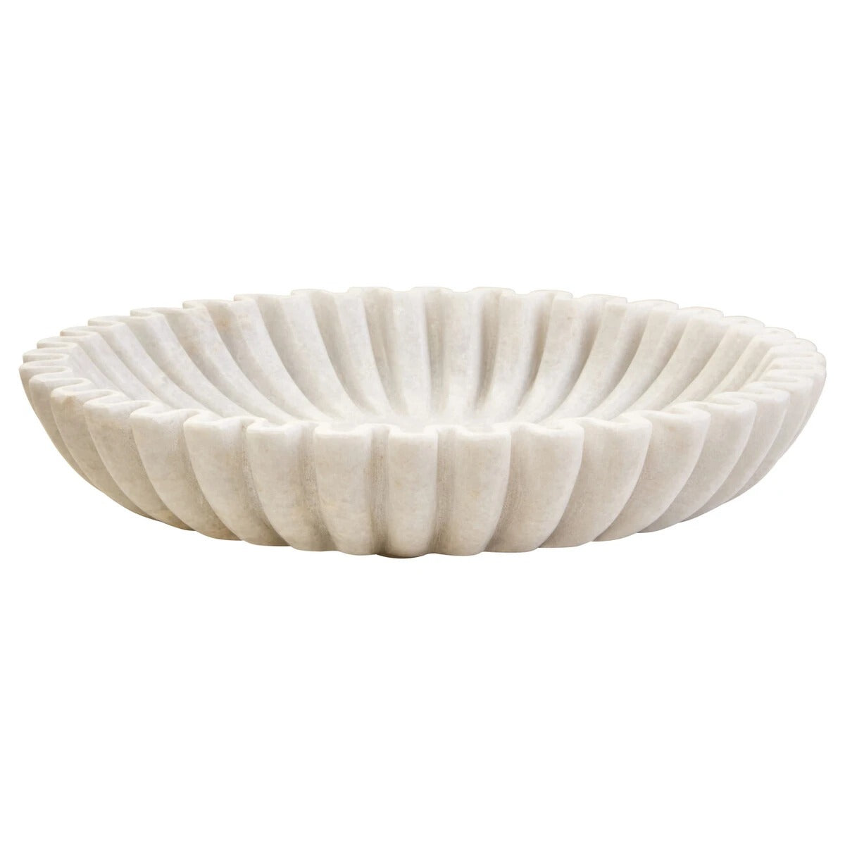 Savio Fluted Marble Bowl