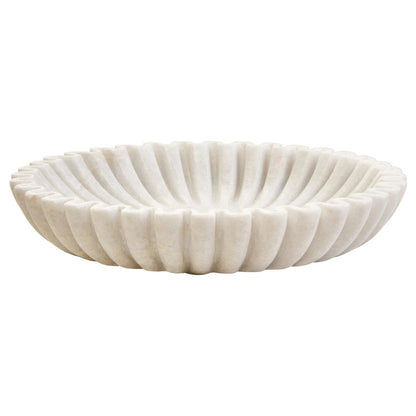 Savio Fluted Marble Bowl
