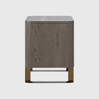 Lizzi 2 Drawer Bedside Macchiato