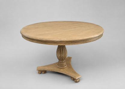 Vintage 120cm Round Dining Table