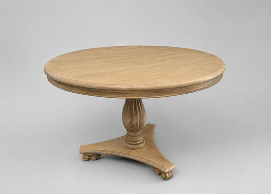 Vintage 120cm Round Dining Table