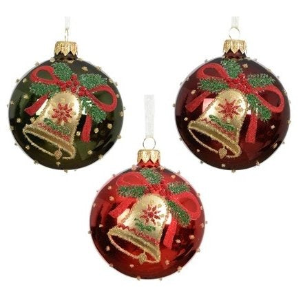 3/A Baubles Bell Design, 8cm