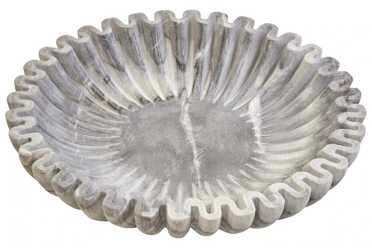 Savio Fluted Marble Bowl