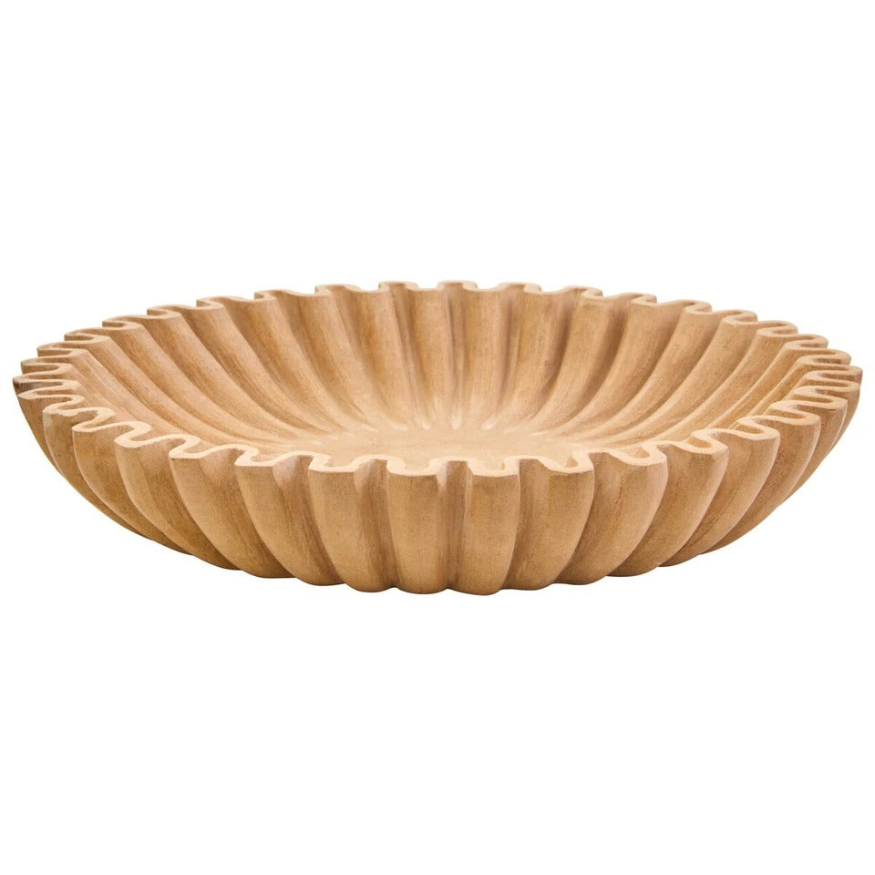 Savio Fluted Marble Bowl