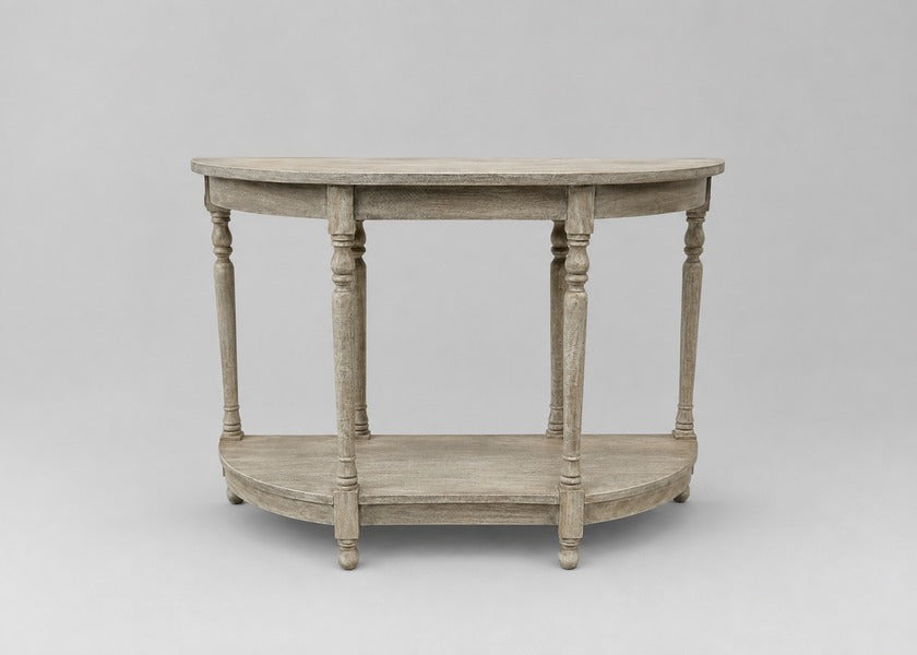 Demilune Small Console Table
