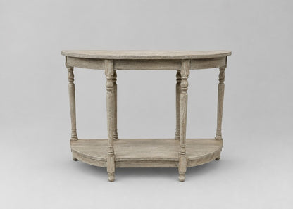 Demilune Small Console Table