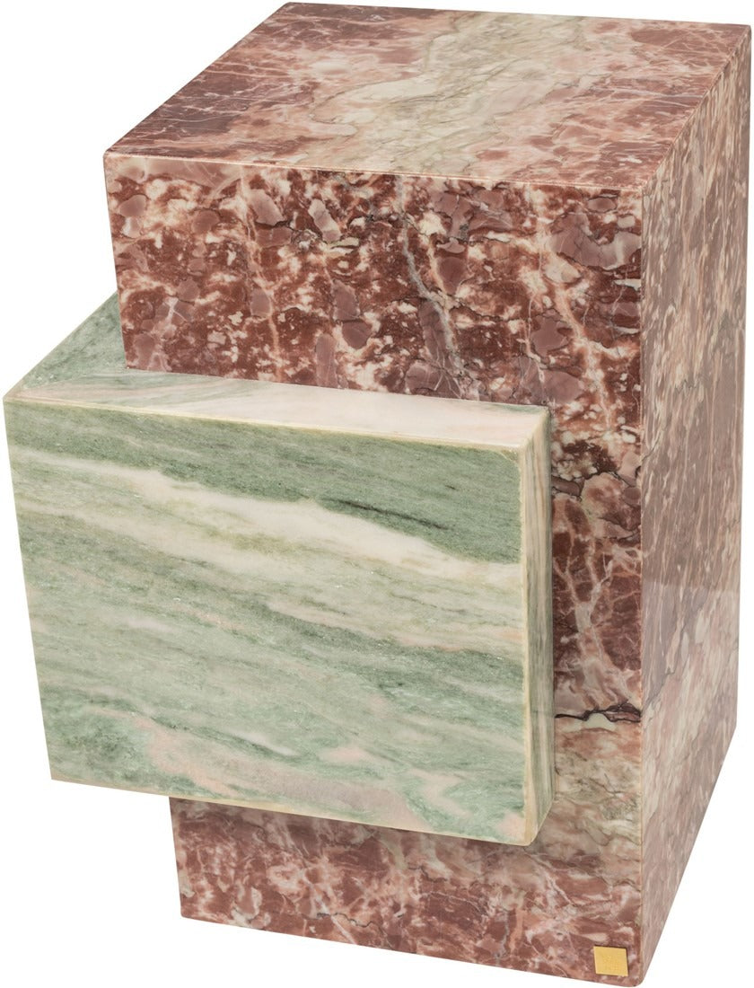 Blocq High Marble Side Table