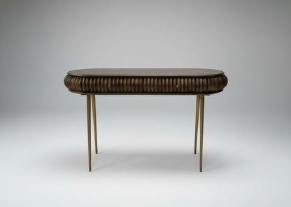 Patan Wooden Capsule 2 Drawer Console
