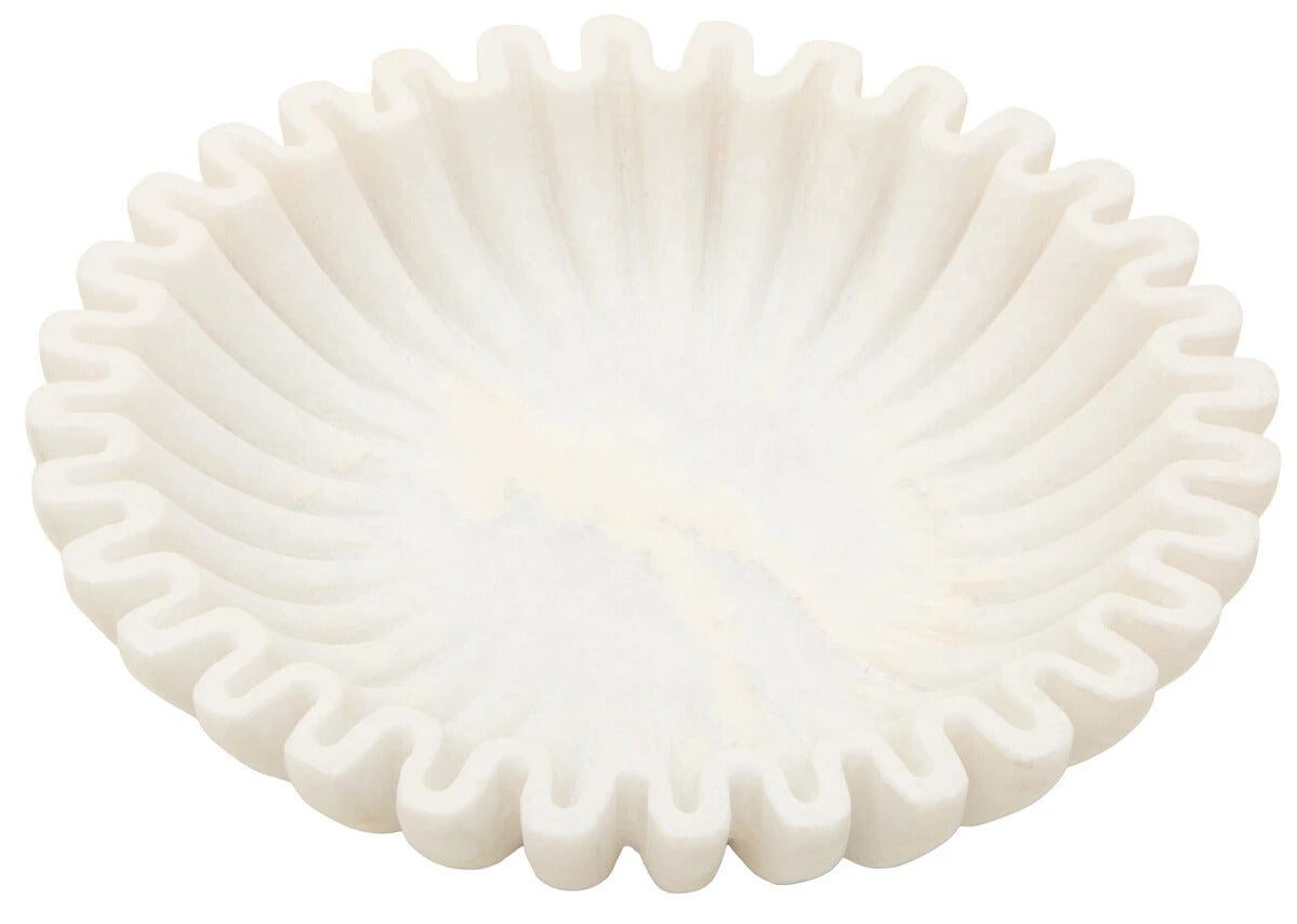 Savio Fluted Marble Bowl