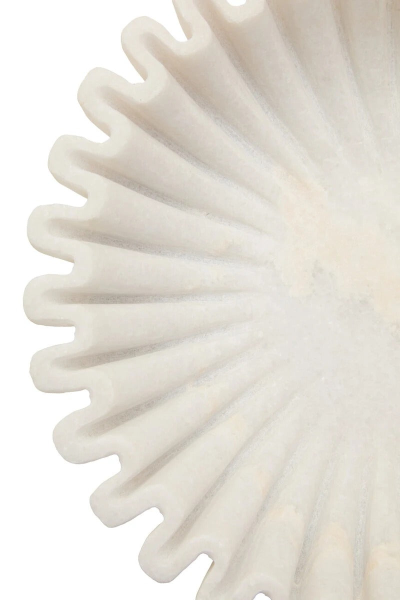 Savio Fluted Marble Bowl