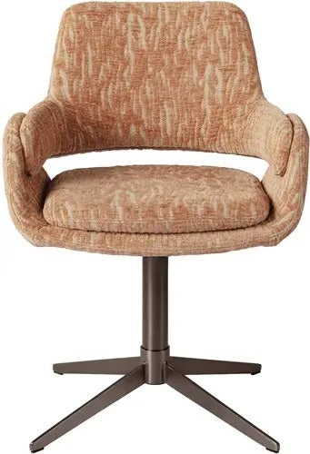Harvey Dining Chair 06-Mura Dusty Pink