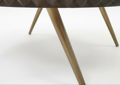 Patan Wooden 2 Drawer Coffee Table