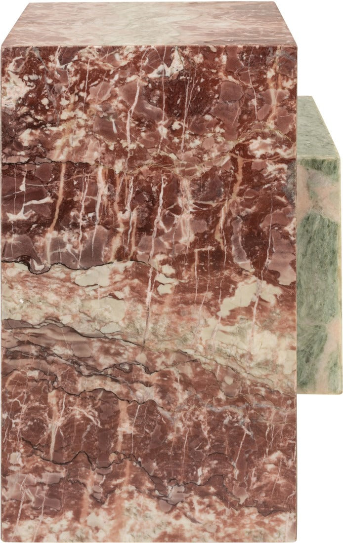 Blocq High Marble Side Table