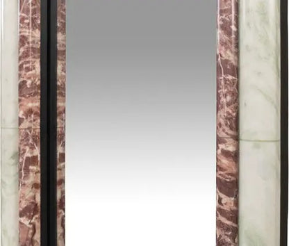 Belle Marble Floor Mirror Large