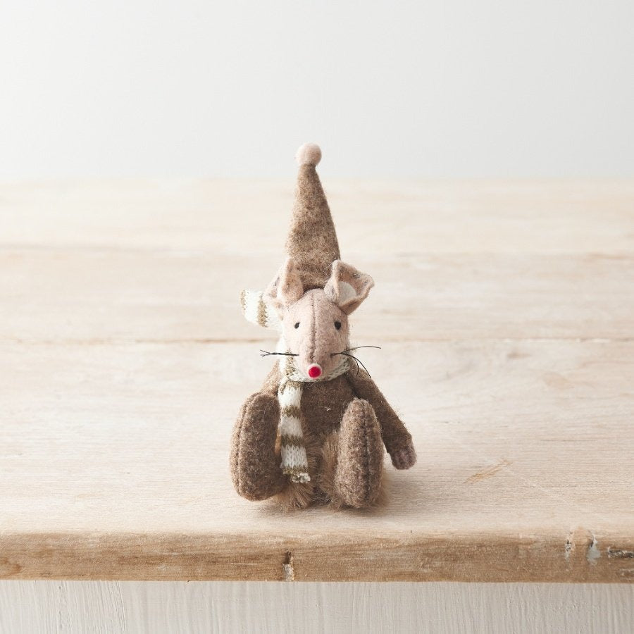 Felt Mice, 13cm 3 Assrtd