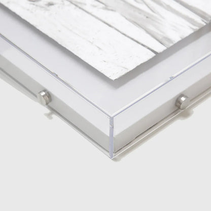 Silver Forest Large Wall Paper Art