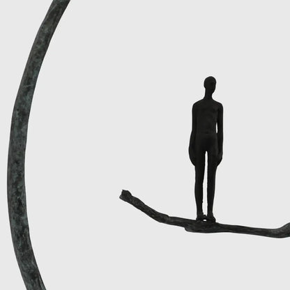 Bronze Figure On Branch Jarylo small