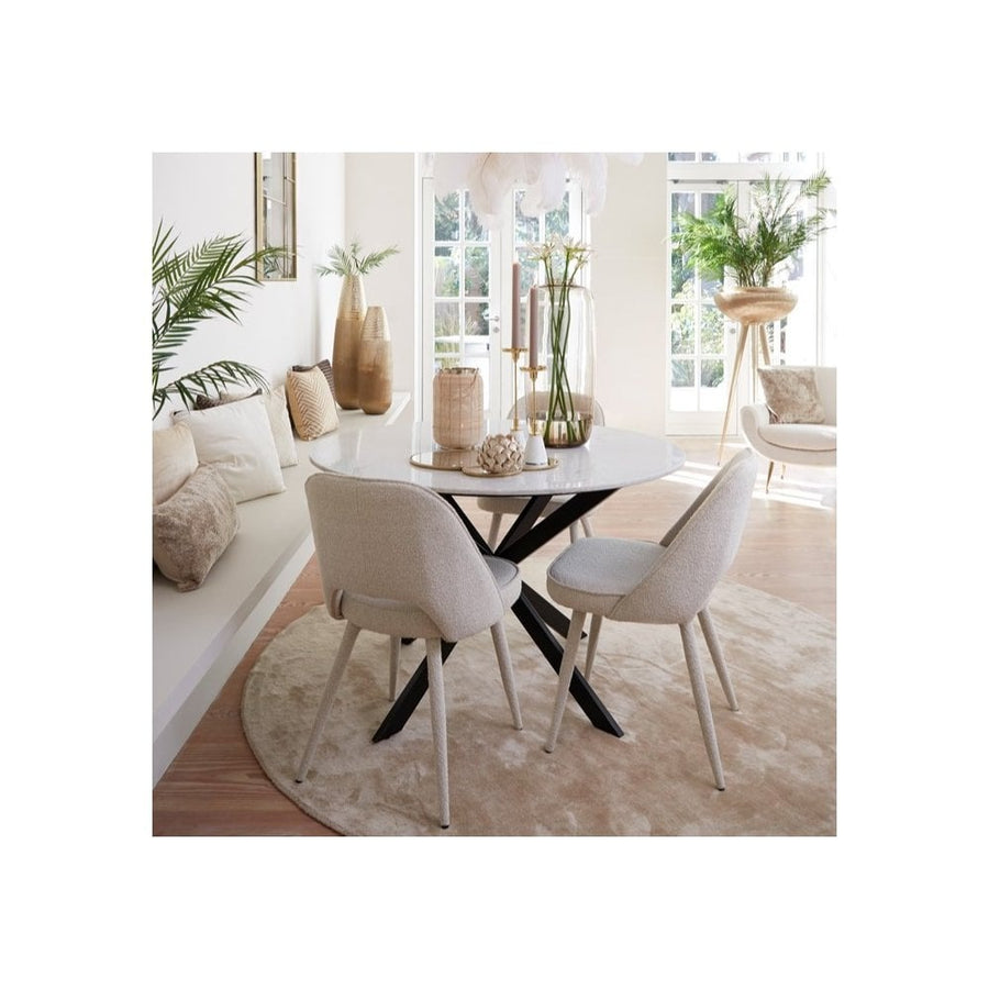 Djeslin Set of 2 Light Grey Dining Chair