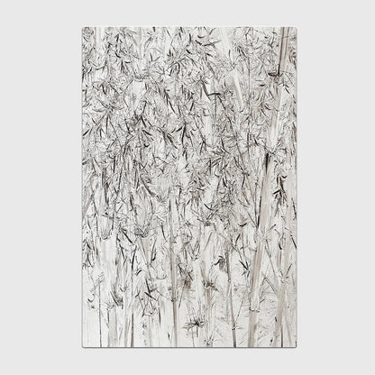 Silver Forest Large Wall Paper Art