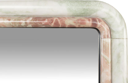 Belle Marble Floor Mirror Large