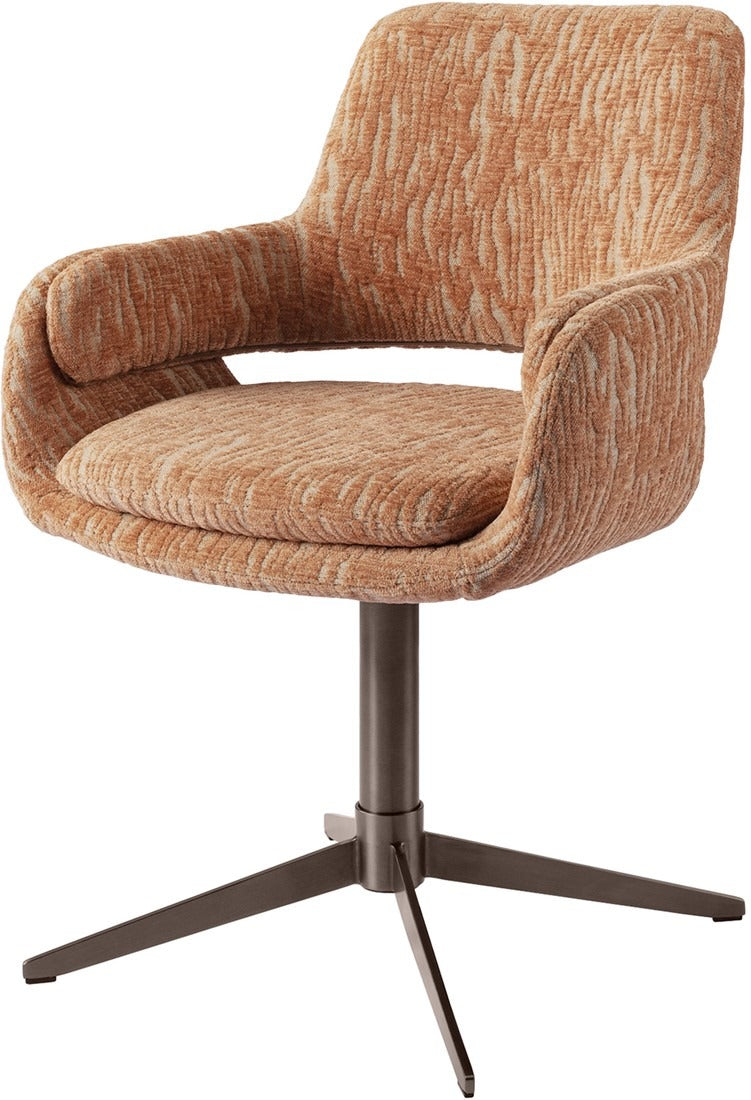 Harvey Dining Chair 06-Mura Dusty Pink