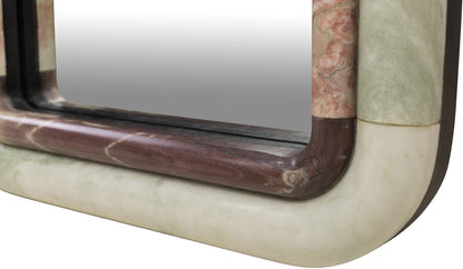 Belle Marble Floor Mirror Large