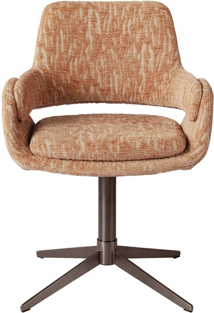 Harvey Dining Chair 06-Mura Dusty Pink