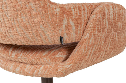 Harvey Dining Chair 06-Mura Dusty Pink