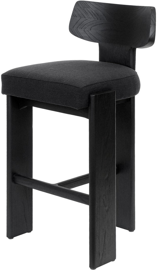 Sotho Soft Bar Chair Black