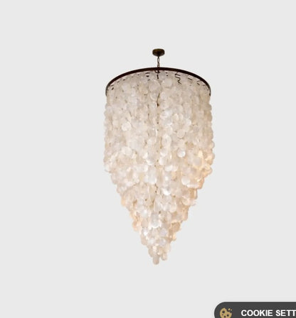 Capiz Chandelier