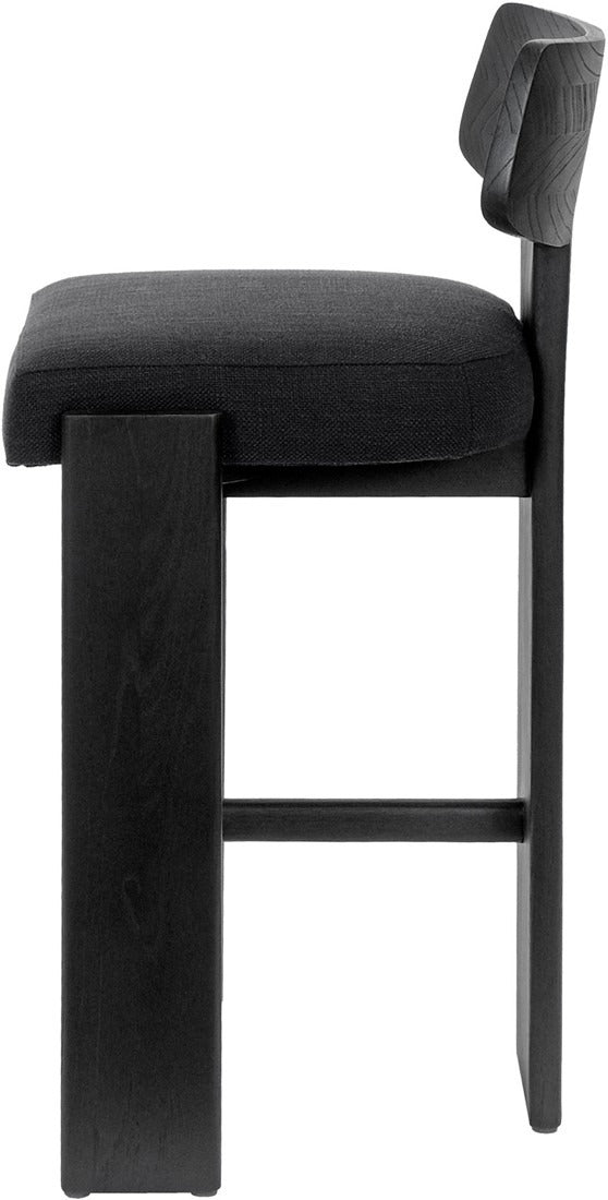Sotho Soft Bar Chair Black
