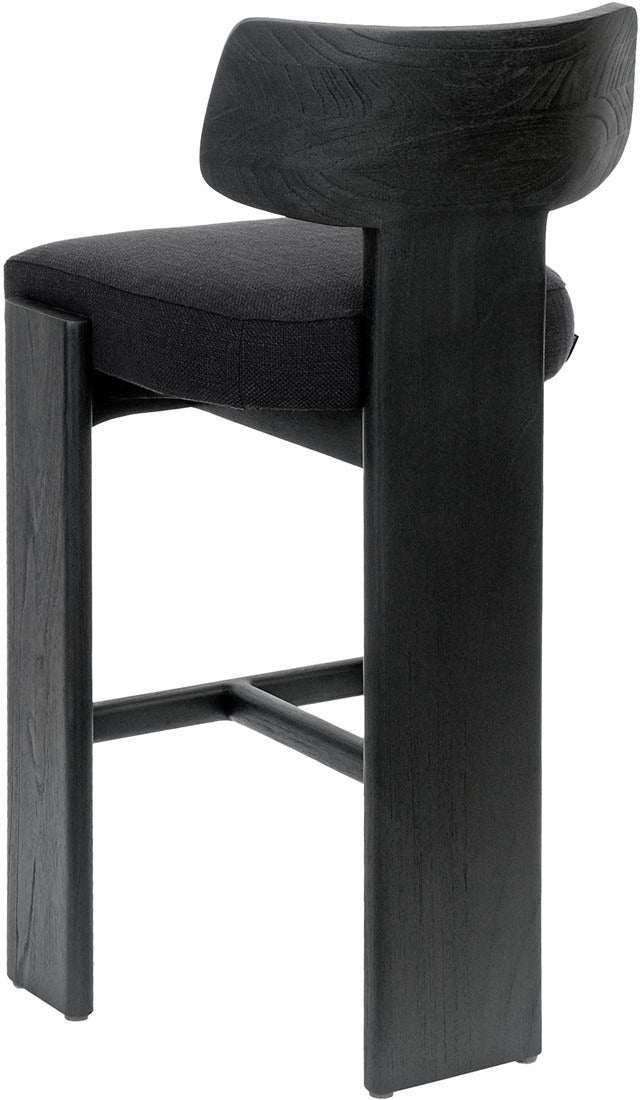 Sotho Soft Bar Chair Black