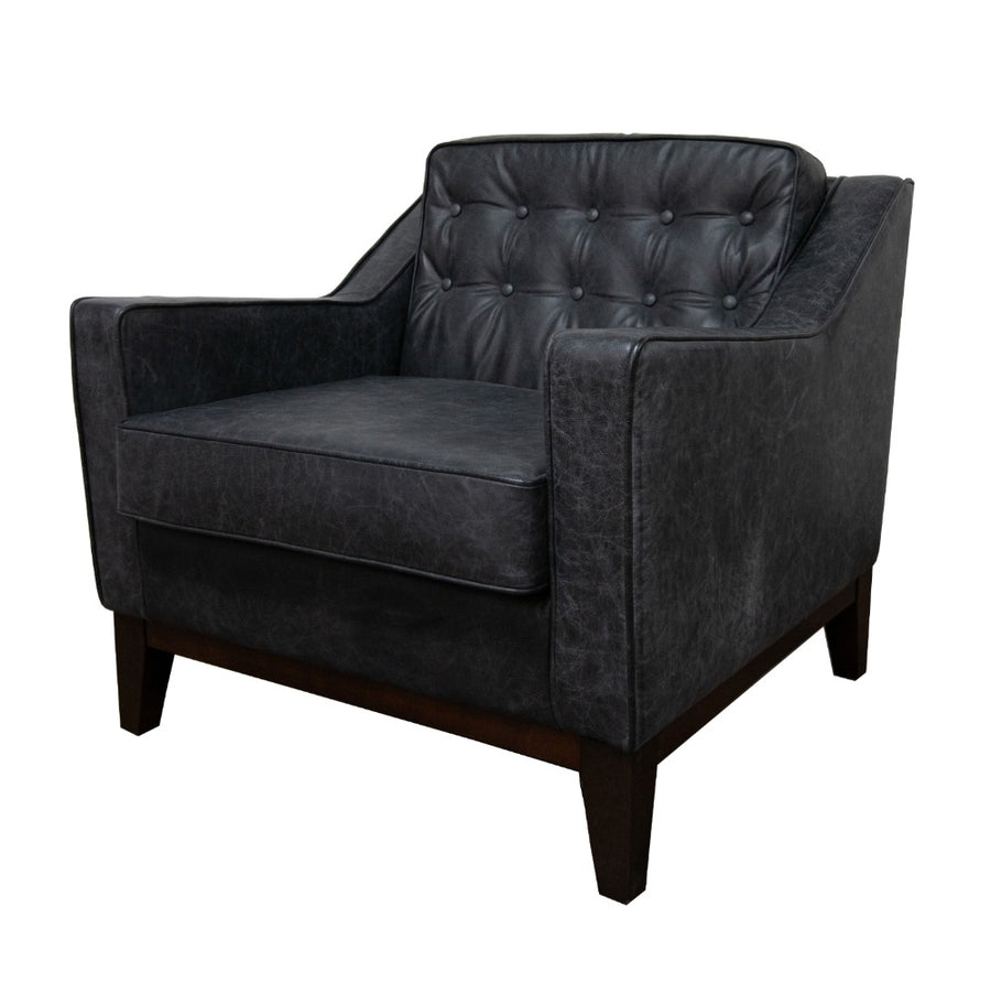 Borgen Chair In Oxford Grey