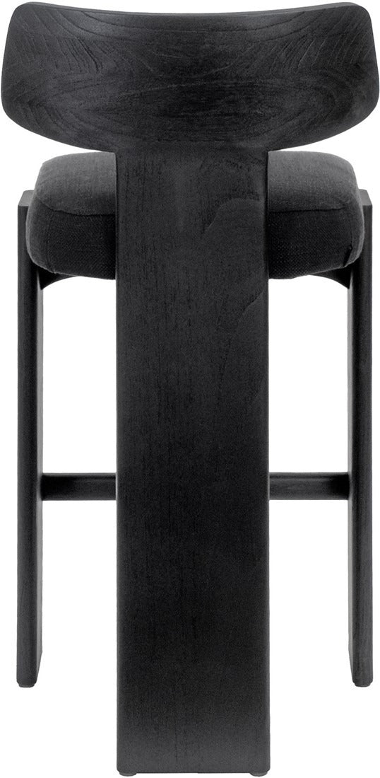 Sotho Soft Bar Chair Black