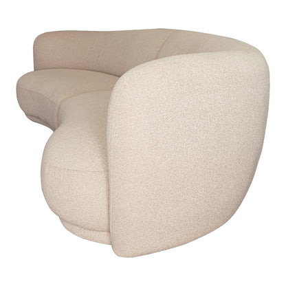 Carola Latte Sofa