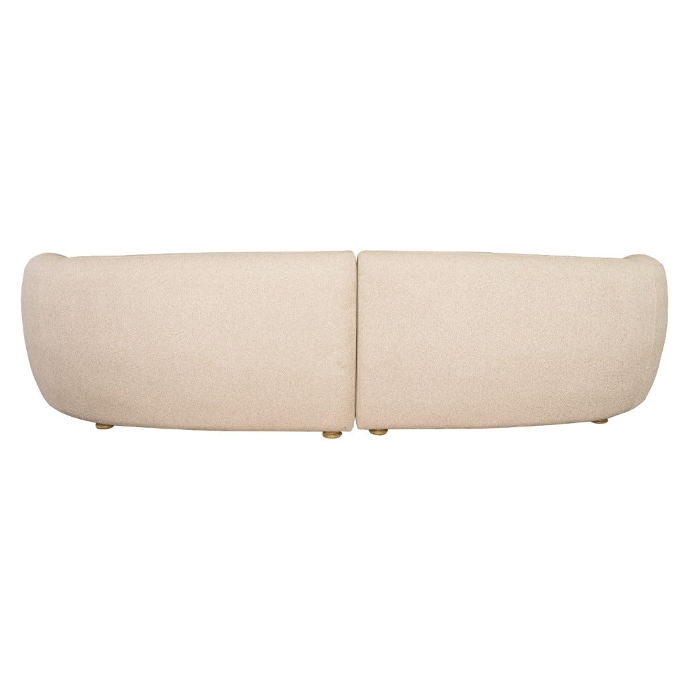 Carola Latte Sofa