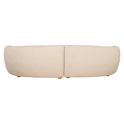 Carola Latte Sofa