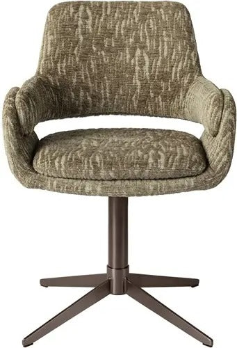 Harvey Dining Chair 05-Mura Dark Green