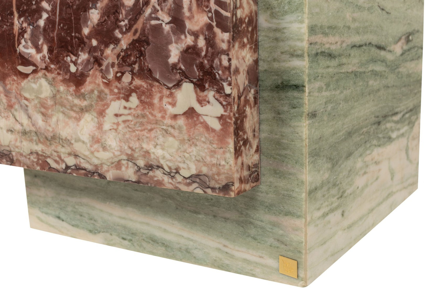 Blocq Low Mirble Side Table